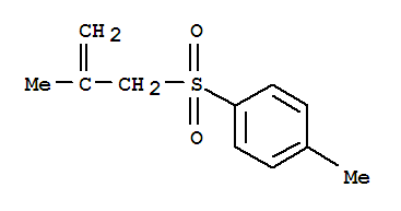 1-Methyl-4-[(2-methylprop-2-en-1-yl)sulfonyl]benzene结构式