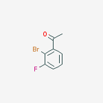 Structure of 1-(2-bromo-3-fluorophenyl)-ethanone