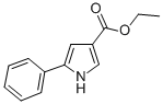 Structure of ETHYL 5-PHENYL-1H-PYRROLE-3-CARBOXYLATE