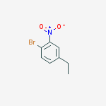 Chemical structure of 1-bromo-4-ethyl-2-nitroBenzene