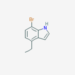 Structure of 1H-Indole-1-carboxylic acid, 5-(chloromethyl)-, 1,1-dimethylethyl ester
