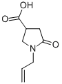 Structure of 1-ALLYL-5-OXO-PYRROLIDINE-3-CARBOXYLIC ACID