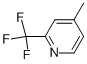 Structure of 4-METHYL-2-(TRIFLUOROMETHYL)PYRIDINE