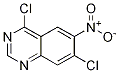 Chemical structure of 4,7-Dichloro-6-nitroquinazoline