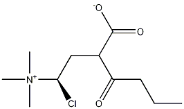 Structure of (R)-Butyryl Carnitine Chloride