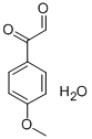 Structure of 4-METHOXYPHENYLGLYOXAL HYDRATE