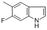 Structure of 1H-INDOLE,6-FLUORO-5-METHYL-