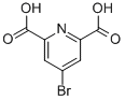 Structure of 4-BROMOPYRIDINE-2,6-DICARBOXYLIC ACID