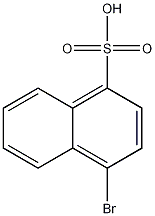Structure of 4-Bromonaphthalene-1-sulfonic acid