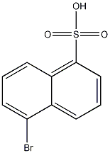 Structure of 5-Bromonaphthalene-1-sulfonic acid