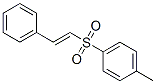 Structure of 1-methyl-4-[(E)-2-phenylethenyl]sulfonyl-benzene