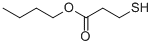 Structure of BUTYL 3-MERCAPTOPROPIONATE