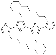 Structure of 5,5μ-Bis(3-dodecyl-2-thienyl)-2,2μ-bithiophene