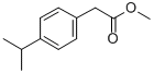 Structure of 4-(1-METHYLETHYL)-BENZENEACETIC ACID METHYL ESTER