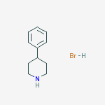 Structure of 4-Phenylpiperidinehydrobromide