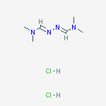 Structure of Methanehydrazonamide, N'-[(dimethylamino)methylene]-N,N-dimethyl-,dihydrochloride