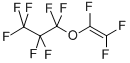 Structure of Heptafluoropropyl trifluorovinyl ether