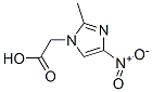 Structure of 2-Methyl-4-nitro-1H-imidazole-1-acetic acid