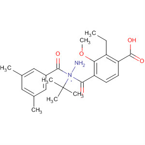 N'-tert-butyl-N'-[(3,5-dimethylphenyl)carbonyl]-2-ethyl-3-methoxybenzohydrazide结构式