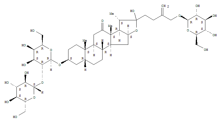 Structure of MacrostemonosideI