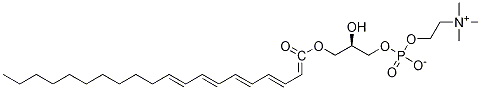 Structure of 1-Eicosapentaenoyl-sn-glycerol-3-phosphocholine