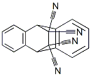 9,10-Dihydro-9,10-ethanoanthracene-11,11,12,12-tetracarbonitrile结构式