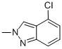 Structure of 4-Chloro-2-methyl-2H-indazole