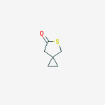 Structure of 5-THIASPIRO[2.4]HEPTAN-6-ONE