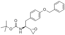 Structure of ERYTHRO-N-BOC-O-BENZYL-L-TYROSINE EPOXIDE