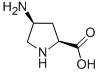 (2S,4S)-4-氨基吡咯烷-2-羧酸结构式