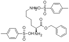 Structure of H-LYS-OBZL 2 P-TOSYLATE