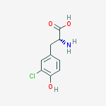 Structure of H-D-Tyr(3-Cl)-OH