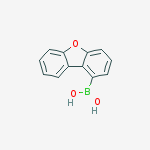 Structure of dibenzo[b,d]furan-1-ylboronic acid