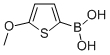 Structure of (5-Methoxythiophen-2-yl)boronic acid