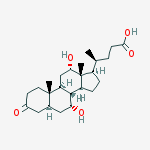 Structure of 3-Keto-7α,12α-dihydroxy-5α-cholanic Acid