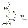 Structure of N,N,N-triethyl-1,3,5-triazine-2,4,6-triamine