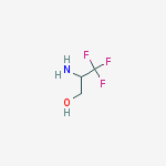Structure of 2-amino-3,3,3-trifluoropropan-1-ol