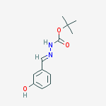 Structure of 3-N'-Boc-Hydrazonmethylphenol
