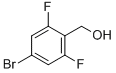 Structure of 4-BROMO-2,6-DIFLUOROBENZYL ALCOHOL