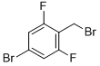 Structure of 4-BROMO-2,6-DIFLUOROBENZYL BROMIDE