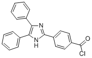4-(4,5-DIPHENYL-IMIDAZOL-2-YL)BENZOYLCHLORIDE*结构式