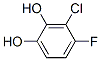 1,2-Benzenediol,  3-chloro-4-fluoro-结构式