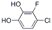 Structure of 1,2-Benzenediol,  4-chloro-3-fluoro-
