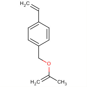 Structure of Benzene, 1-ethenyl-4-[(2-propenyloxy)methyl]-