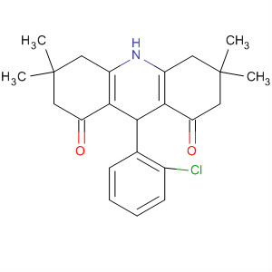 Structure of 1,8(2H,5H)-Acridinedione,9-(2-chlorophenyl)-3,4,6,7,9,10-hexahydro-3,3,6,6-tetramethyl-