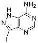 Structure of 1H-Pyrazolo[4,3-d]pyrimidin-7-amine, 3-iodo-