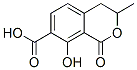 Structure of 1-Oxo-3-methyl-8-hydroxy-3,4-dihydro-1H-2-benzopyran-7-carboxylic acid