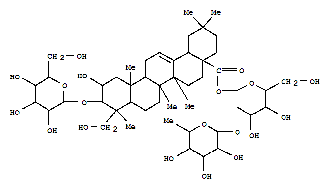 Structure of PolygalasaponinII