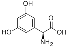 (S)-3,5-DIHYDROXYPHENYLGLYCINE结构式