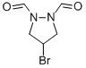Structure of 4-Bromo-1,2-pyrazolidinedicarboxaldehyde